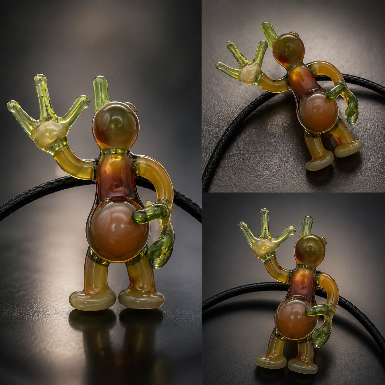 Glasstronaut Pendant #7