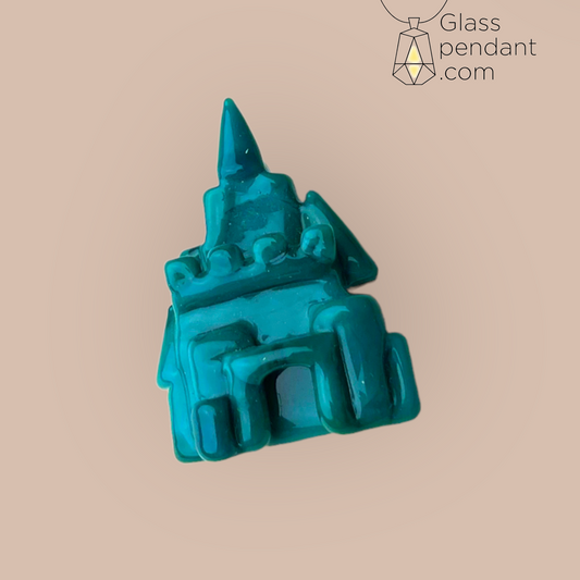 @jebbglass Aqua Castle Pendant