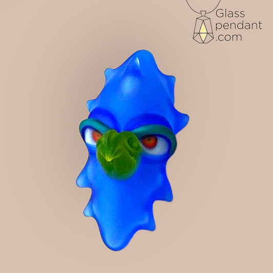 @creepglass Sky Blue Hollow Bird Pendant