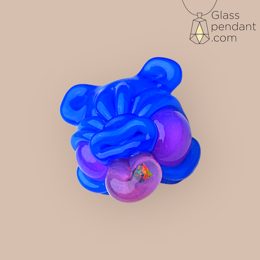 @c.a.s.t.o Blue Pink Dosed Opal Spunion Pendant