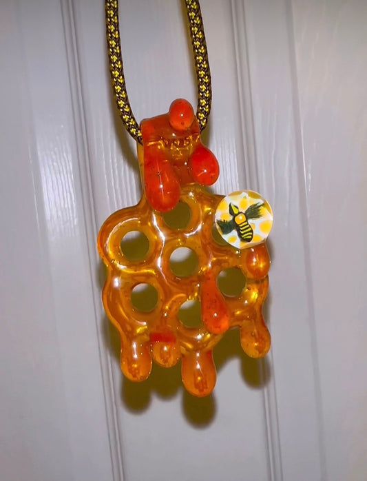 Honeycomb Pendant Art