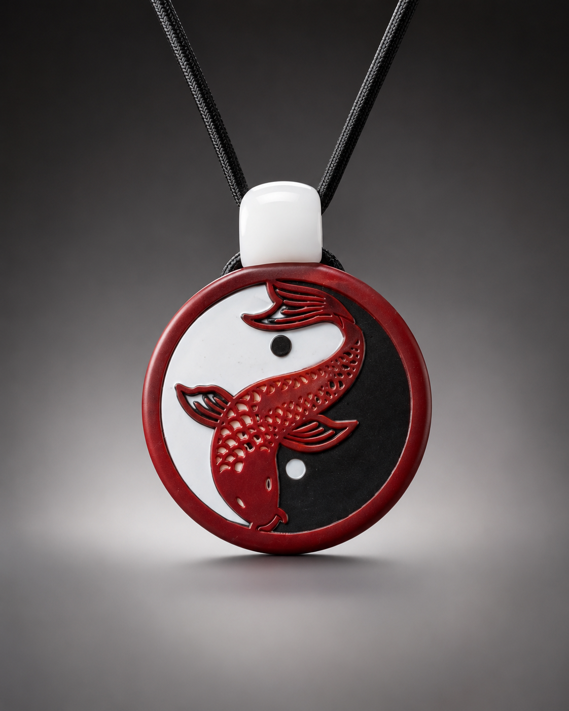 Koi Yin Yang Pendant