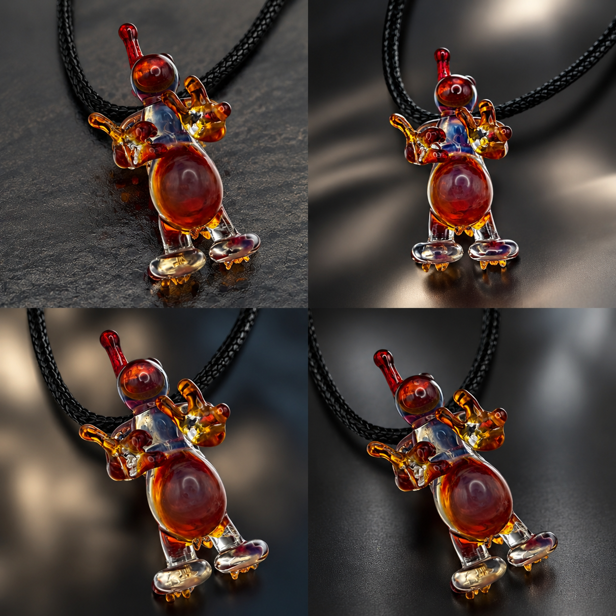 Glasstronaut Pendant #9