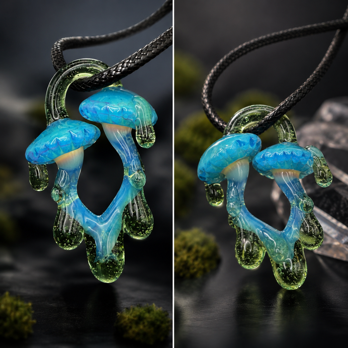 Drippy Mushroom Pendant #3
