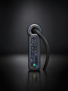 Space Glyph Pillar Pendant
