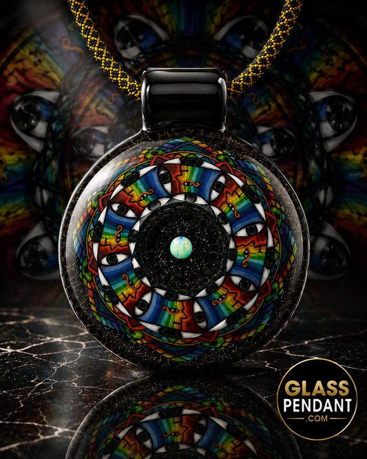 Picasso-Inspired Pendant