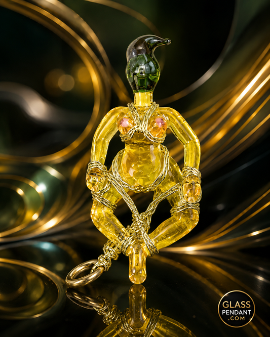 Wrapped Girl Choker Pendant #2