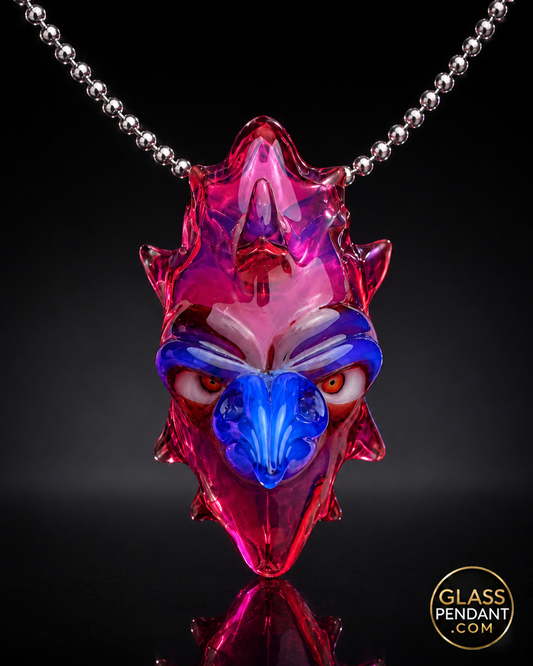 Hollow Totem Bird Pendant