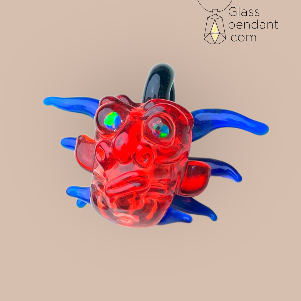 @crooksglass OG Mad Scientist Pendant With Opal Eyes