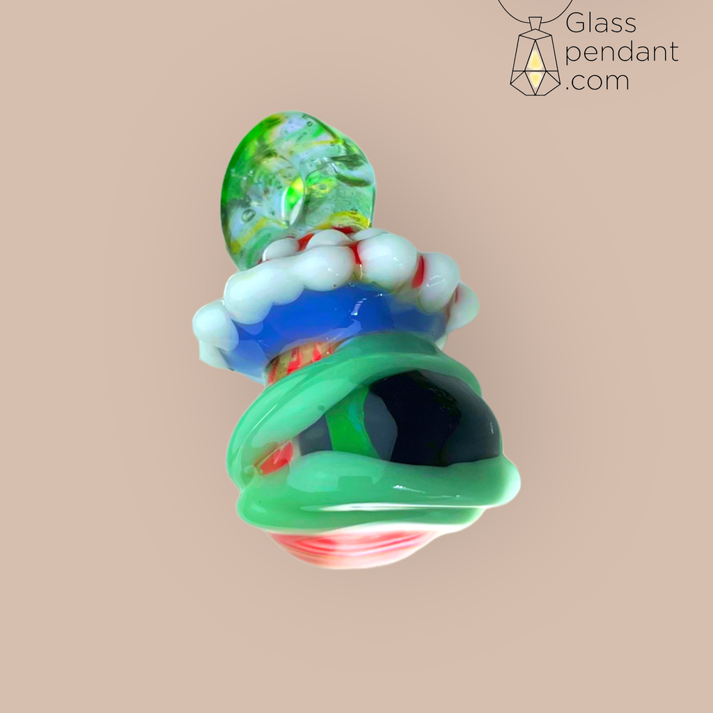 @glyph_glass Candy Candy Depth Marble Awoken Mushroom Pendant