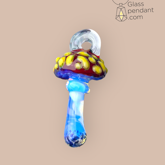 @diligent_glass Ghost Mushroom Pendant