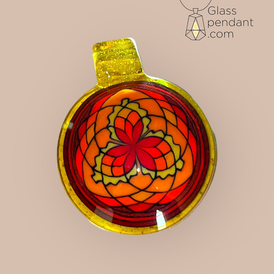 @brianjacobsonglass CFL Color-Changing Filacello Pendant