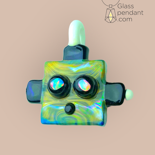 @torchress Bot Pendant With Opal Eyes